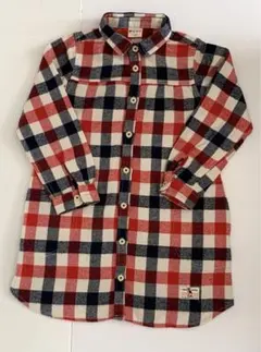 PICNIC ピクニック　 チェックチュニック　ワンピース　120cm