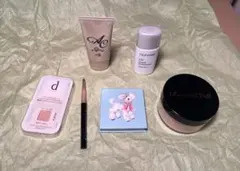 ファンデーション 化粧下地 アイクリーム アイブロウ コスメセット