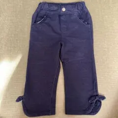 キッズ デニムロングパンツ ウエストゴム