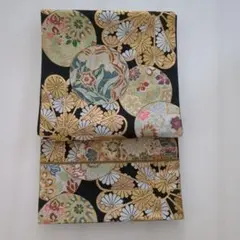 専用帯4743 ○高級 正絹 花丸文 六通 袋帯 - メルカリ