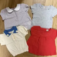 petit main トップス 4点セット 90 S