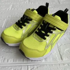 Bio FITTER キッズ　スニーカー　19cm 3E イエロー　黄色