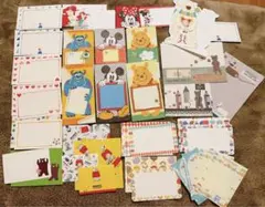 大量セット おすそ分け【メッセージカード　お手紙　便箋　など】オマケ付き