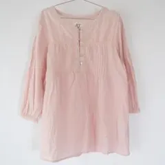 AFTERNOONTEA WORD ROBE ピンク レース ブラウスのサムネイル