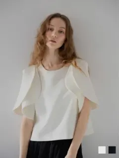 【Maison de Dolce.】26商品新品リリートップス F アイボリー 極美品】Maison de Dolce.2026年SS リリートップス - メルカリ