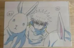 アニメーション　呪術廻戦展　伏黒恵 原画　クリアファイル 呪術廻戦