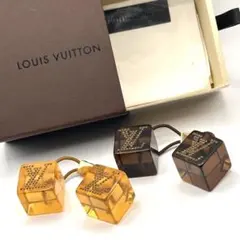 LOUIS VUITTON キューブヘアゴム 3個セット - メルカリ