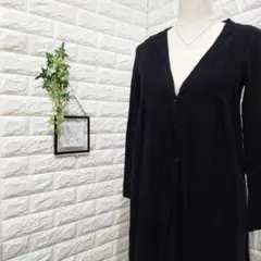 エムビールーカスカシェット【M】レディース ロング カーディガン 無地