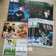 KiKKoman　目黒蓮　応募ハガキ　キッコーマン　めめ　REGZA　カタログ