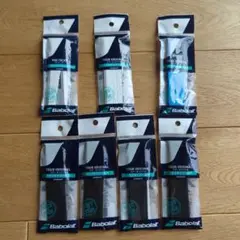Babolat グリップテープ 白 黒 青 7本セット