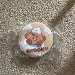 BT21 SHOOKY 缶バッジ アイスクリームデザイン くら寿司