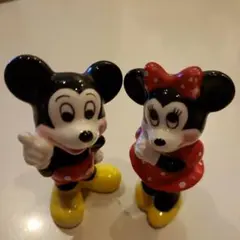 お値下げ　ミッキーミニーマウス 東京ディズニーランド 陶器製