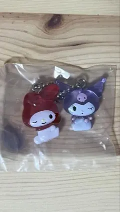 サンリオ　なかよしドロップチャーム　ガチャ　マイメロ＆クロミ