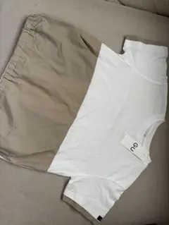 新品 GU サイズ130 子供服 半袖ビッグTシャツ ポケット付き Tシャツのサムネイル