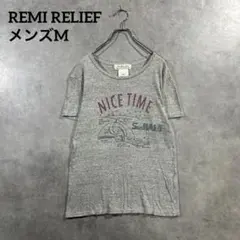 00s REMI RELIEF NICE TIME プリントTシャツ 日本製 Mのサムネイル