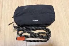 topologie ボトルサコッシュ　ブラック　ストラップ付きのサムネイル