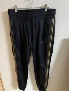 GUESS ストライプ ブラックパンツのサムネイル