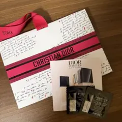 ディオール ショッパー ギフトバッグ ファンデーション サンプル