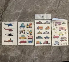 【未使用】タトゥーシール　乗り物　子ども