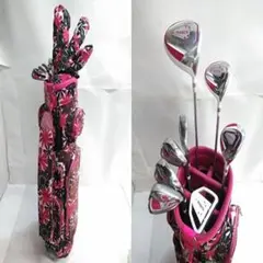 リョウジ❗️PARISレディースゴルフハーフクラブセットバッグおまけ付 リョウジ様専用❗️PARISレディースゴルフハーフクラブセット