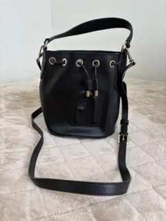 ※1/3限定値下げ‼️【FURLA】ブラック ショルダーバッグ