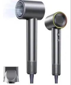 超軽量ドライヤー 大風量 高濃度マイナスイオン 静音 コンパクト4段階温度調節