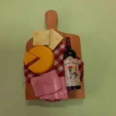 チーズとワインのマグネット