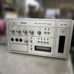 National 8 track TAPE Player RV-886 ジャンクのサムネイル