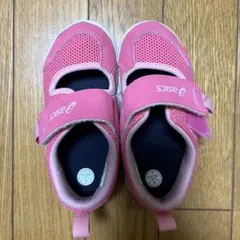 asics ピンク キッズシューズ 15.5cm