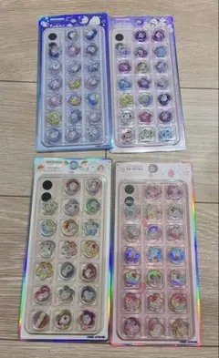 正規品 キラコロ おはじきシール 4種セット