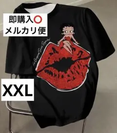 Betty ベティちゃん Tシャツ 黒 プレゼント 夏服 黒Tシャツのサムネイル