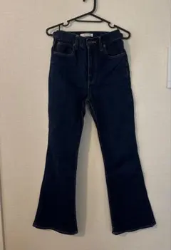 MOUSSY ブーツカットデニム ダークブルー 25inch - メルカリ