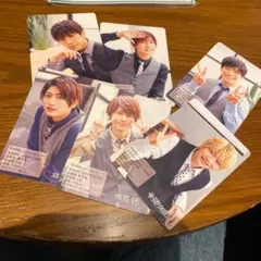 7MEN侍　ジュニアカレンダー　プロフィールカード