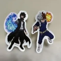 僕のヒーローアカデミア 轟焦凍 荼毘 ステッカーセット