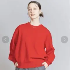 ユナイテッドアローズ　BEAUTY&YOUTH ミラノリブ　ウォッシャブルニット