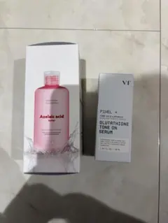 VT アゼライン酸トナー 250ml、グルタチオン トーンオン セラム 30ml