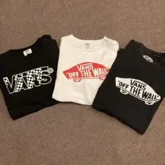 ⭐️3点セット⭐️VANS Tシャツ　黒、白