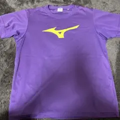 Mizuno 紫 Tシャツ Lサイズ