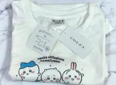 ちいかわ honeys ハニーズ コラボ LLサイズ Tシャツ ホワイト 半袖