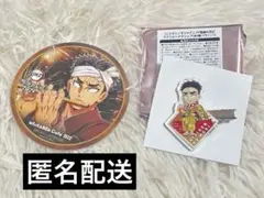 鬼滅の刃　悲鳴嶼行冥　コースター　アクリルヘアクリップ