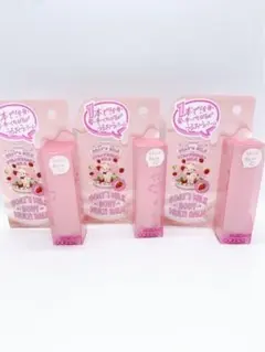 【新品未開封】ゴートミルク　ボディマルチバーム　15g×3本　いちごミルクのサムネイル