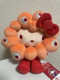 サンリオ　ミャクミャク　なりきりぬいぐるみ　推しカラーMぬいぐるみ　ハローキティ