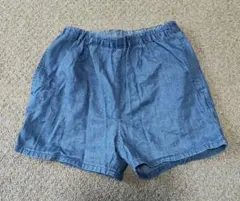 petit main　プティマイン　デニム　半ズボン　ショートパンツ　120cm