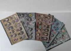 刀剣乱舞 アニメイトカフェ クリアファイル 5枚セット