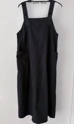 GLOBAL WORK サロペット スカートブラック F