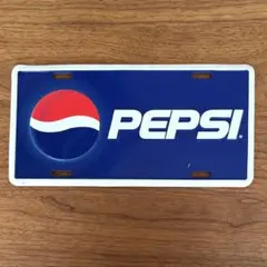 PEPSI ペプシ ライセンスプレート ブリキ看板 ナンバープレートのサムネイル