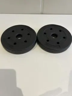 ブラック ダンベルプレート 25cm 2個セット