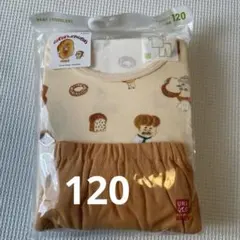 UNIQLO ユニクロ　パジャマ　半袖　パンどろぼう　120