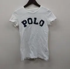 (10)POLO RALPH LAUREN ロゴ刺繍 Tシャツ ホワイト XSのサムネイル