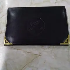 【送料無料!Louis David ブラック名刺入れ】